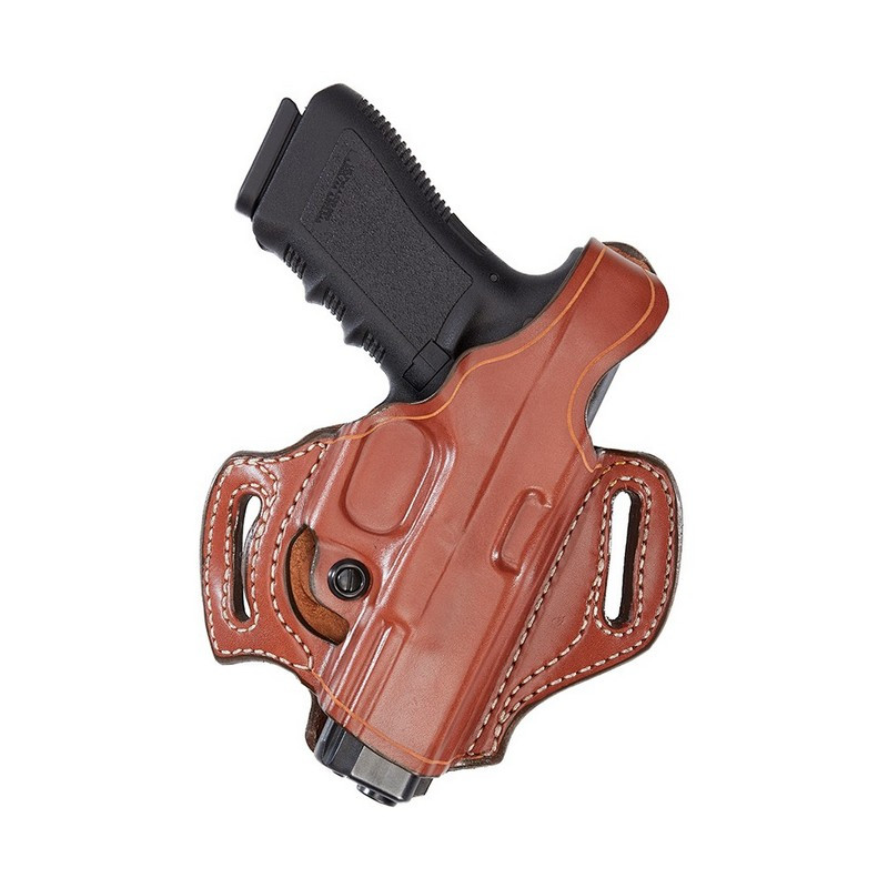 Aker Model 168 FlatSider XR12 Belt Slide Holster for Colt Officers