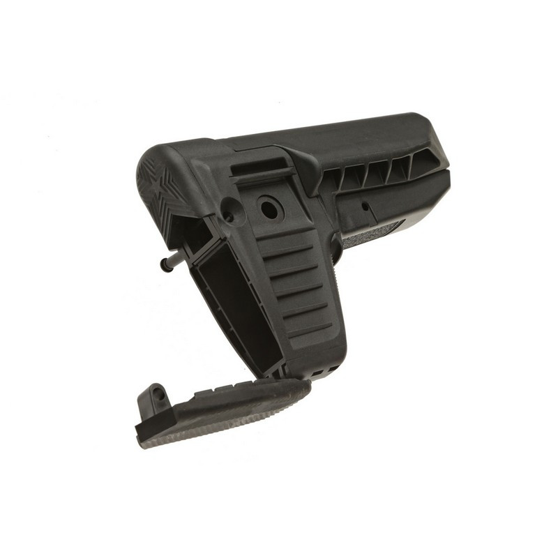 Bravo Company BCM-GFS-MOD-1-SPMD-BLK Stock Mod 1-SOPMOD