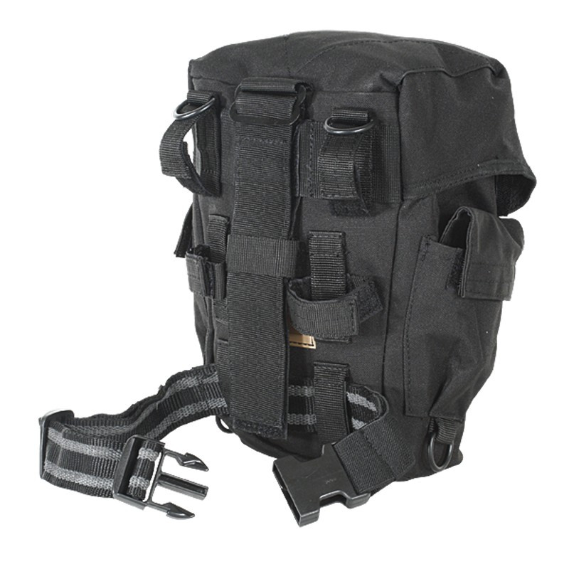 Voodoo Tactical 20-9230001000 Deluxe Drop Leg Gas Mask Carrier