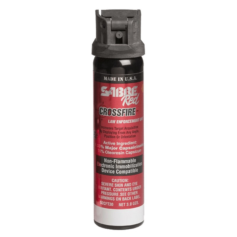 Sabre Red 52CFT30 Crossfire Stream (MK-4) Pepper Spray, 1.33% MC
