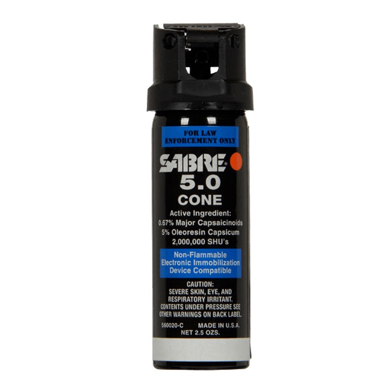 Sabre Red 560020-C 5.0 Cone Delivery (MK-3.5) Pepper Spray, 0.67