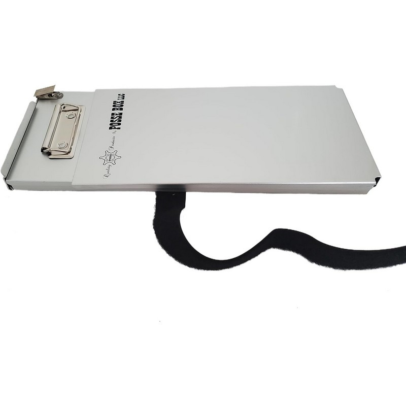 Posse Box Posse Box CHP-50 Aluminum Top-Opening Flip-Cover Two-Compartment ...