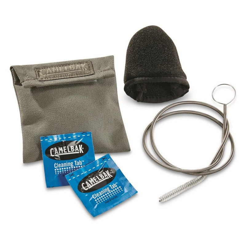 Kit De Nettoyage CamelBak Mil-Spec - Brosse Réservoir, Brosse Tuyau, Tablettes | Entretien Gourde Hydratation - 10