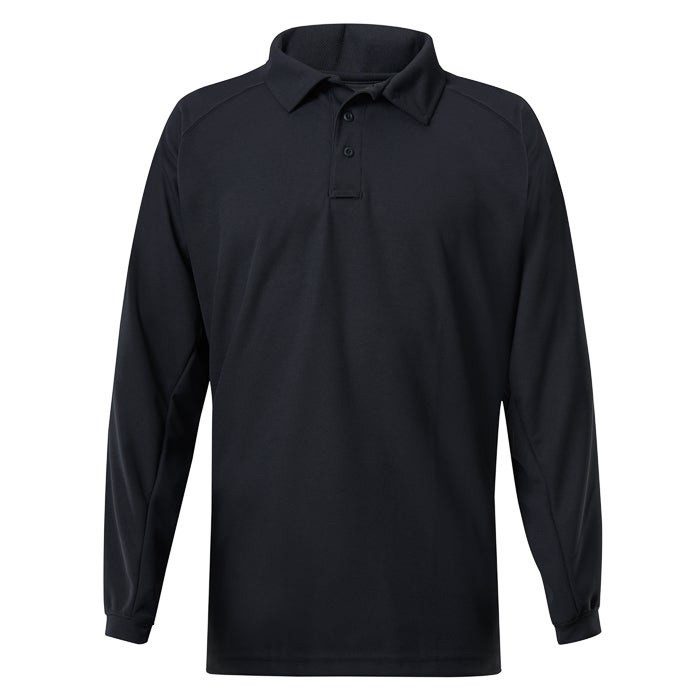 Vertx VTX4020P Men's Coldblack Long Sleeve Polo Shirt - CopsPlus
