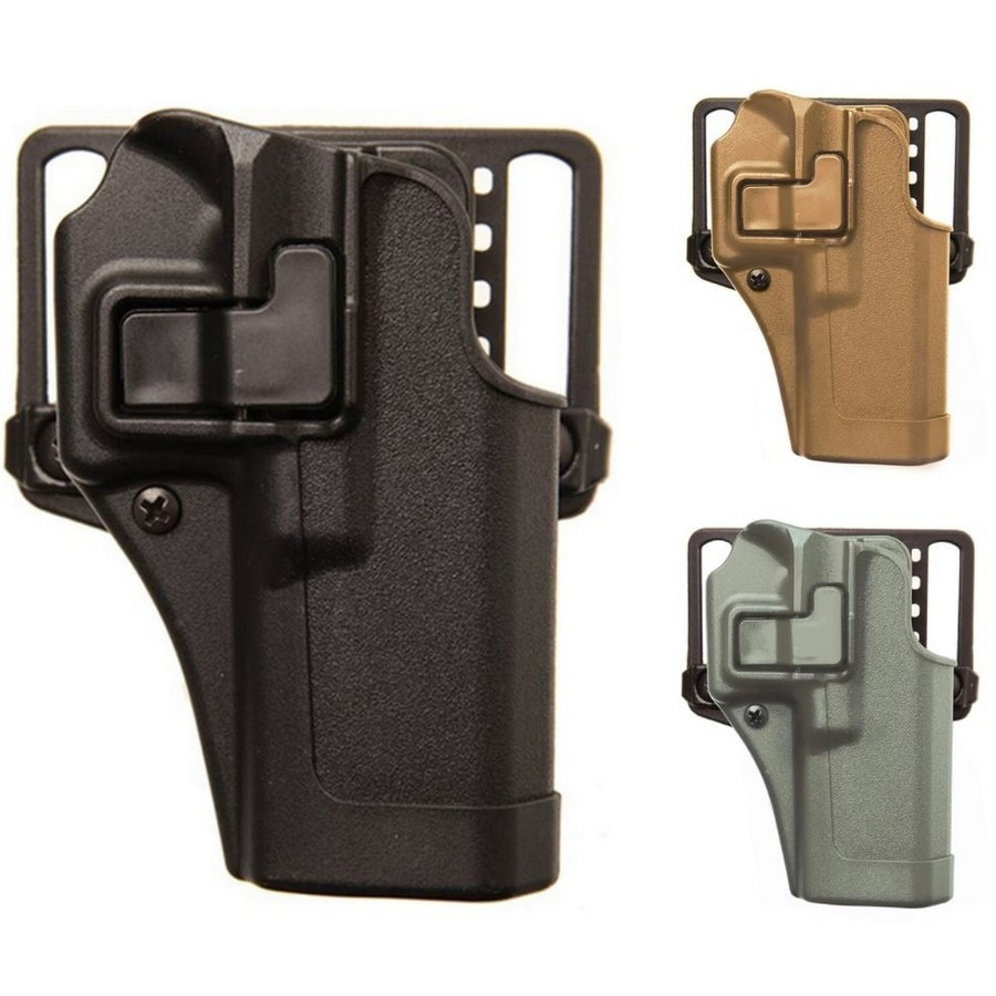 BLACKHAWK! SERPA CQC Concealment Belt OWB Holster, Matte Finish