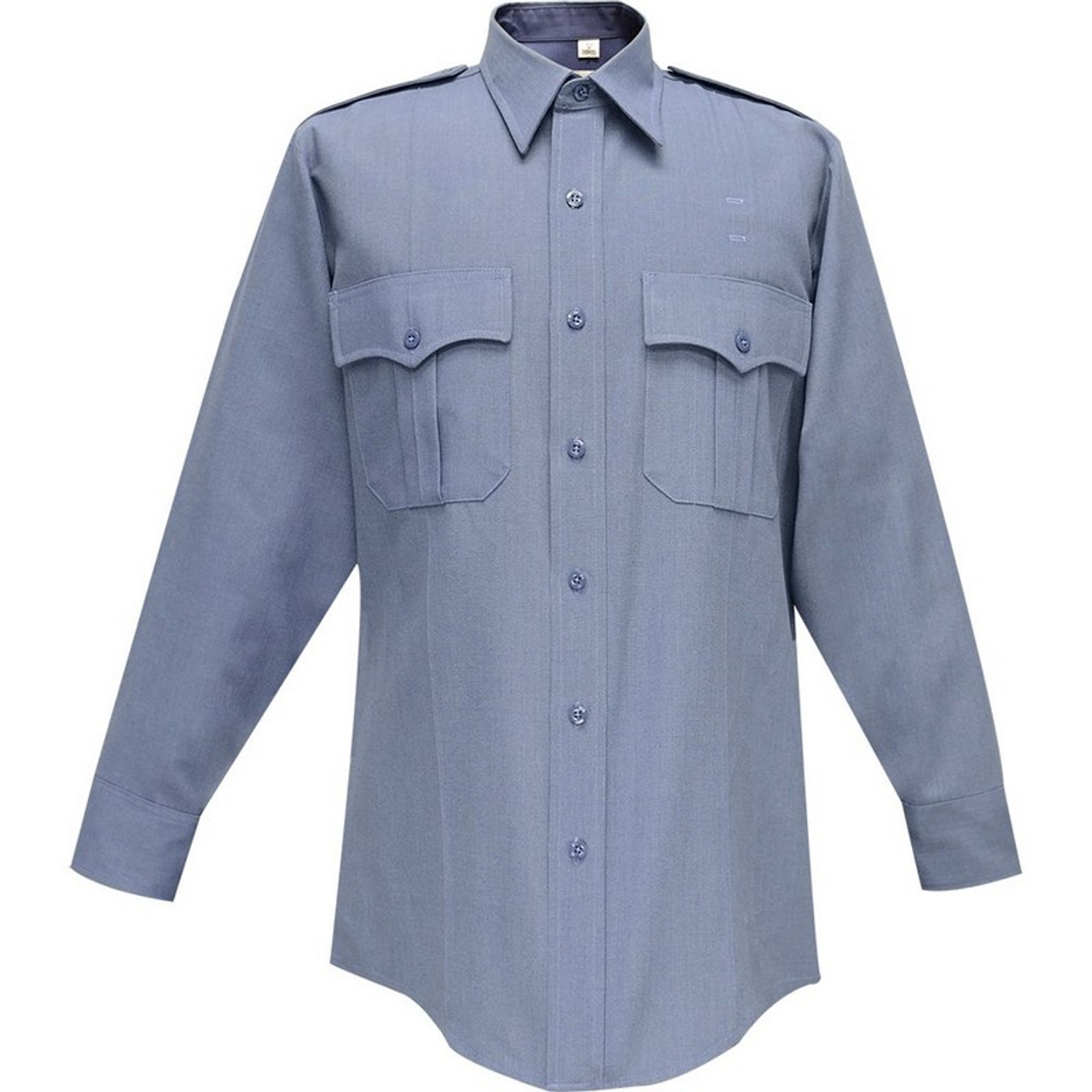 Flying Cross Men's Command 100% Polyester Long Sleeve Shirt