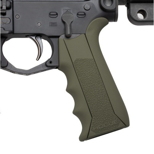 Hogue Modular OverMolded Rubber Grip w/ Finger Grooves for AR-15