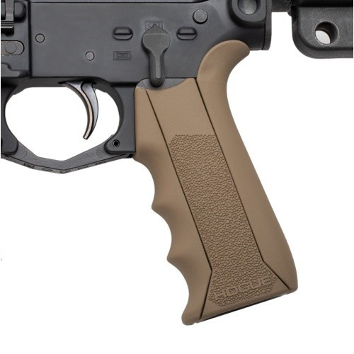 Hogue Modular OverMolded Rubber Grip w/ Finger Grooves for AR-15