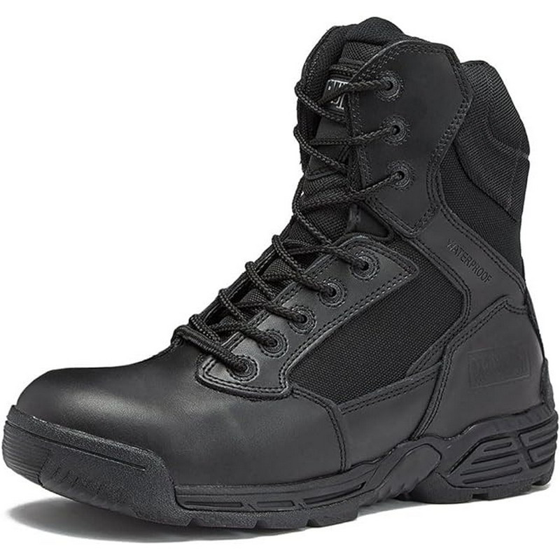 Bottes De Sécurité Magnum Stealth Force 8.0 - Embout Composite, Plaque Anti-pénétration, Semelle Antidérapante - Norme S3, Taille Homme/femme