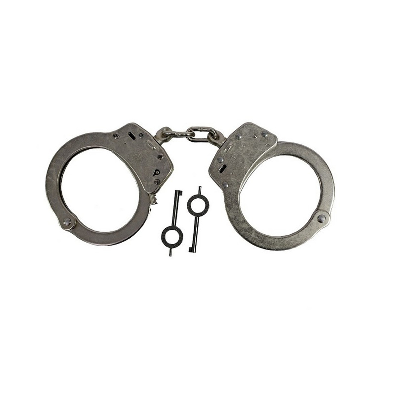 Smith & Wesson Model 100 Chain-Linked Handcuffs & Keys M100