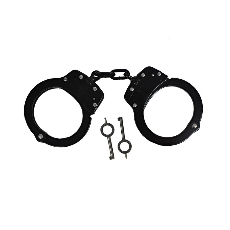 Smith & Wesson Model 100 Chain-Linked Handcuffs & Keys M100 Cuffs