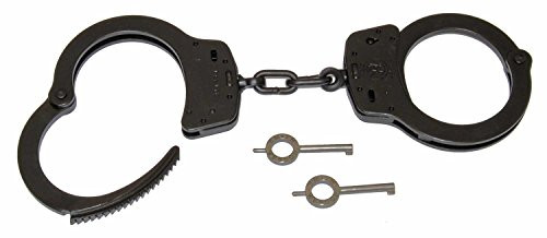 Smith & Wesson Model 100 Chain-Linked Handcuffs & Keys M100 Cuffs