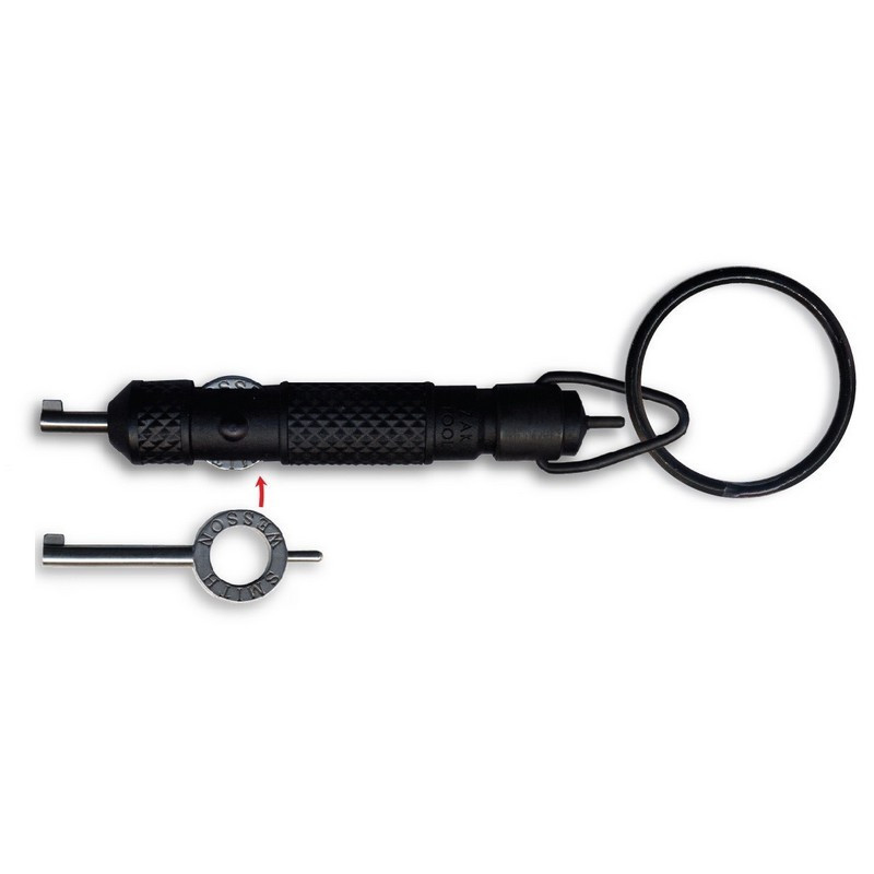 アクセサリー 15plus24 Zak Tool ZT15-SW Aluminum Handcuff Key Extension Tool for Standard