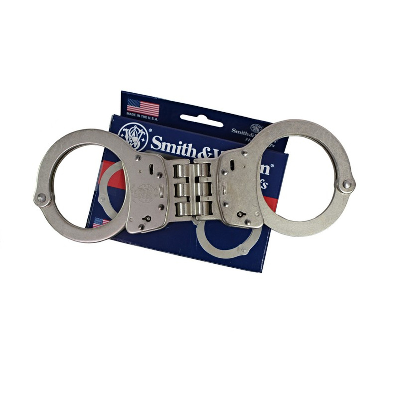 Smith & Wesson Model 300 Hinge-Linked Handcuffs & Keys M300