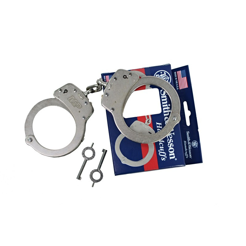 Smith & Wesson Model 100 M&P Chain-Linked Handcuffs & Keys - Lever