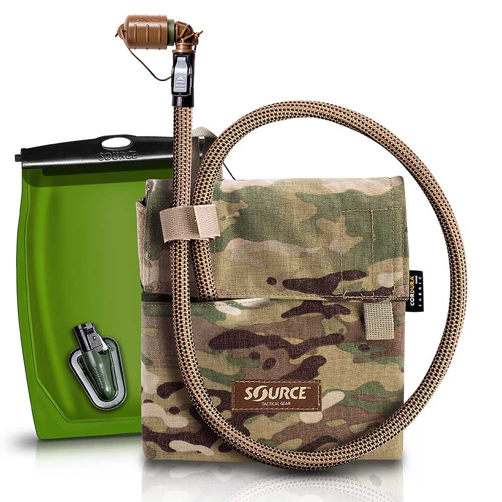 Source Tactical Kangaroo Hydration Pouch w/ 1L (32 oz) Kangaroo