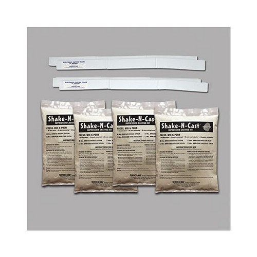 Sirchie IMPSNCD4 Disposable Shake-N-Cast Kit