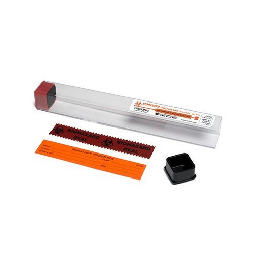 Sirchie ECT2 Syringe Transport Tube, 1" x 8", 12 Pack Sirchie ECT2 Syringe Transport Tube, 1" x 8", 12 Pack