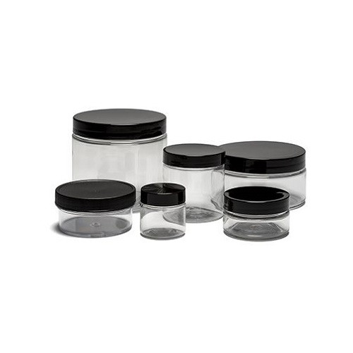 Sirchie Clear Polystyrene Evidence Collection Jars