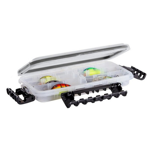 Plano 354010 3500 Waterproof StowAway Utility Tackle Box - Clear