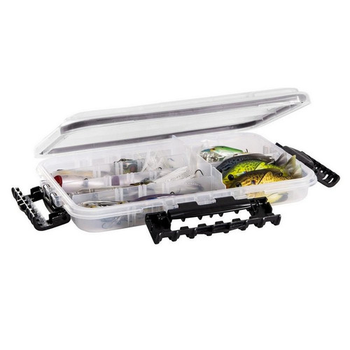 Plano 364010 3600 Waterproof StowAway Utility Tackle Box - Clear