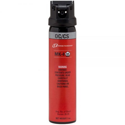 Defense Technology 56045 First Defense Stream Delivery (MK-4) Pepper Spray OC/CS, 3.0 Ounces
