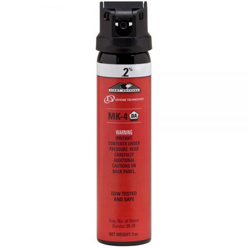 Defense Technology 5049 First Defense Stream Delivery (MK-4) Pepper Spray .2% OC, 3.0 Ounces
