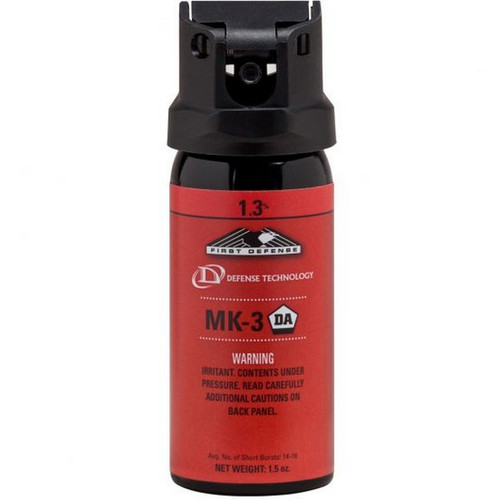 Defense Technology 43345 First Defense Stream Delivery (MK-3) Pepper Spray 1.3% OC, 1.5 Ounces
