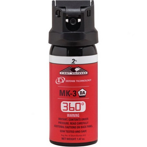 Defense Technology 5439 First Defense 360 Stream Delivery (MK-3) Pepper Spray .2% OC, 1.47 Ounces