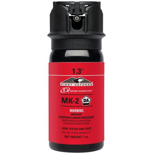Defense Technology 56822 First Defense Foam Delivery (MK-2) Pepper Spray 1.3% OC, 1.0 Ounces