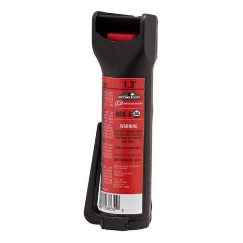 Defense Technology 43665 First Defense Stream Delivery (MK-6) Pepper Spray w/ Clip 1.3% OC, .68 Ounces