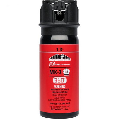 Defense Technology 56531 First Defense 360 Gel Delivery (MK-3) Pepper Spray 1.3% OC, 1.3 Ounces