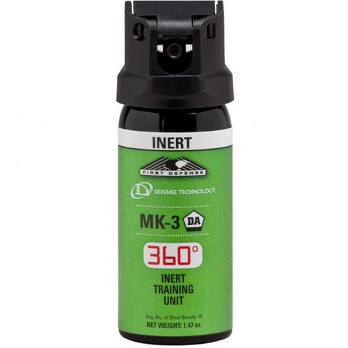 Defense Technology 5439I First Defense 360 Inert Stream Delivery (MK-3) Training Spray, 1.47 Ounces Defense Technology 5439I First Defense 360 Inert Stream Delivery (MK-3) Training Spray, 1.47 Ounces