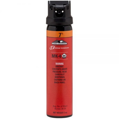 Defense Technology 4005 First Defense Stream Delivery (MK-4) Pepper Spray .7% OC, 3.0 Ounces