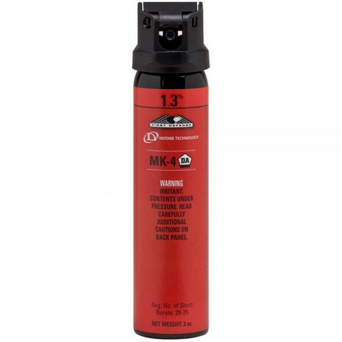 Defense Technology 43445 First Defense Stream Delivery (MK-4) Pepper Spray 1.3% OC, 3.0 Ounces