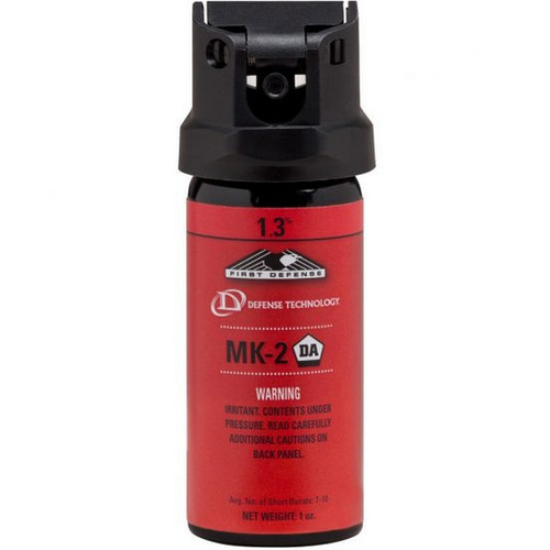 Defense Technology 56825 First Defense Stream Delivery (MK-2) Pepper Spray 1.3% OC, 1.0 Ounces