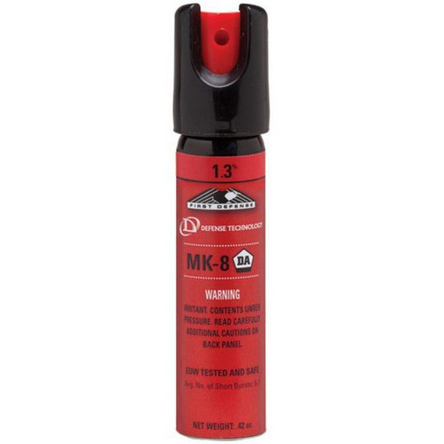 Defense Technology 56884 First Defense Cone Delivery (MK-8) Pepper Spray w/ Key Chain 1.3% OC, .68 Ounces