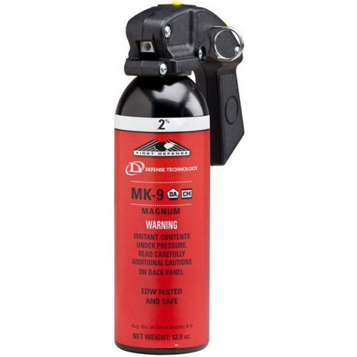 Defense Technology 5099 First Defense HV Stream Delivery (MK-9) Pepper Spray .2% OC, 12.0 Ounces