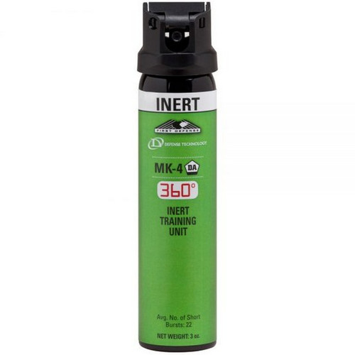Defense Technology 5449I First Defense Inert Stream Delivery (MK-4) Training Spray, 3.0 Ounces