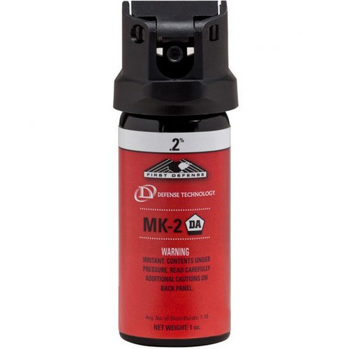 Defense Technology 56125 First Defense Stream Delivery (MK-2) Pepper Spray .2% OC, 1.0 Ounces