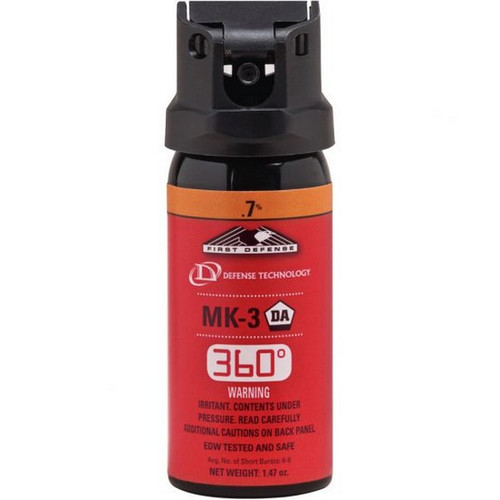 Defense Technology 56733 First Defense 360 Stream Delivery (MK-3) Pepper Spray .7% OC, 1.47 Ounces