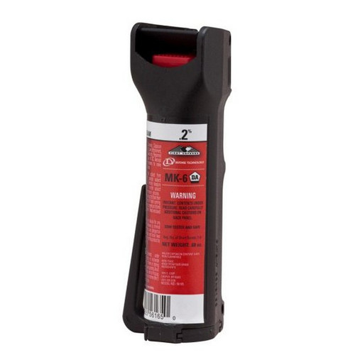 Defense Technology 5069 First Defense Stream Delivery (MK-6) Pepper Spray w/ Clip .2% OC, .68 Ounces