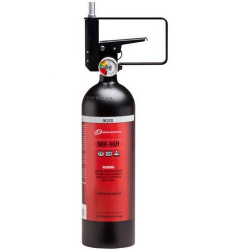 Defense Technology 56046H First Defense HV Stream Horizontal Delivery (MK-46H) Pepper Spray OC/CS, 46.0 Ounces