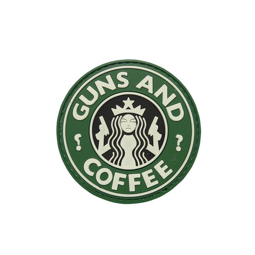 5ive Star Gear 6786000 Guns & Coffee Morale Patch, 2.25"