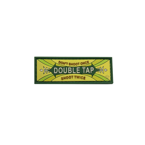 5ive Star Gear 6704000 Double Tap Morale Patch, 2.75" x 1.75"