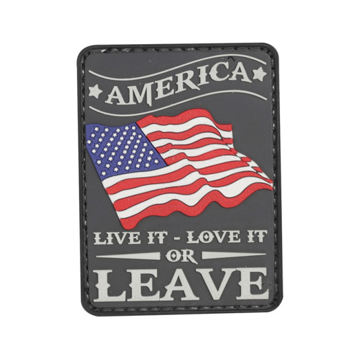 5ive Star Gear 6656000 America Live It, Love It Morale Patch, 2" x 2.25"
