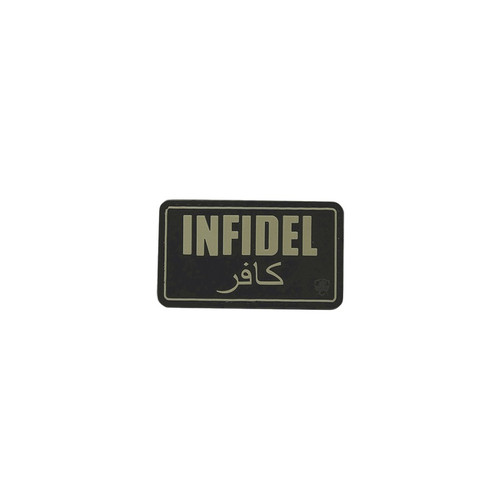 5ive Star Gear 6714000 Infidel Morale Patch, 2" x 1.25"