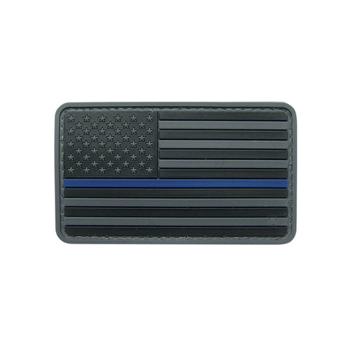 5ive Star Gear 6782000 Thin Blue Line U.S. Flag Morale Patch, Black/Blue Stripe, 3.25" x 2" 5ive Star Gear 6782000 Thin Blue Line U.S. Flag Morale Patch, Black/Blue Stripe, 3.25" x 2"