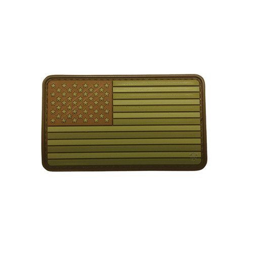 5ive Star Gear 6799000 U.S. Flag Subdued Morale Patch, 3.25" x 2"