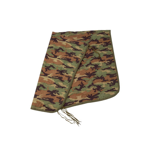 5ive Star Gear 3114000 GI Spec Military Poncho Liner, Woodland
